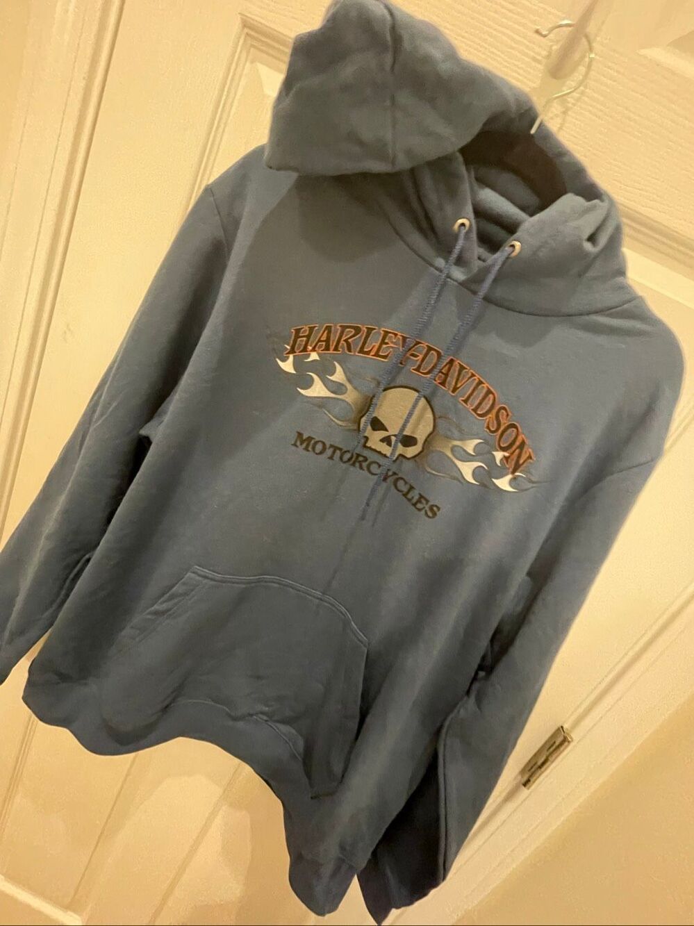 Harley Davidson NWOT blue hoodie large L